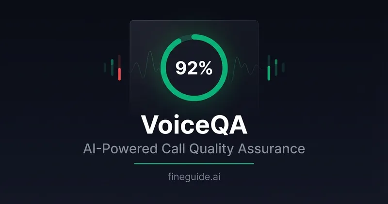 VoiceQA: AI-powered Quality Assurance & Analytics for PBX Systems