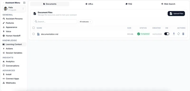 How to add knowledge to your AI assistant: Answer real business questions