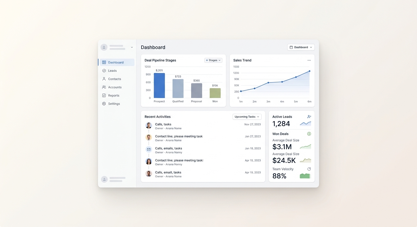 Fineguide CRM with Built-In AI Assistants for Automated Lead Capture