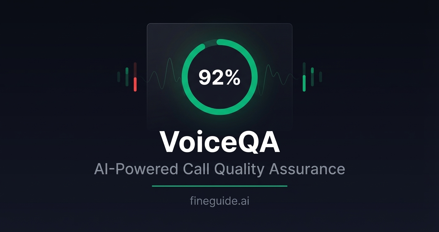 VoiceQA: AI-powered Quality Assurance & Analytics for PBX Systems